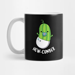 New-cumber Funny Veggie Cucumber Pun Mug